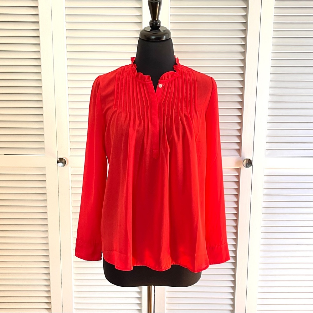 NWOT JCREW Red Women's Top